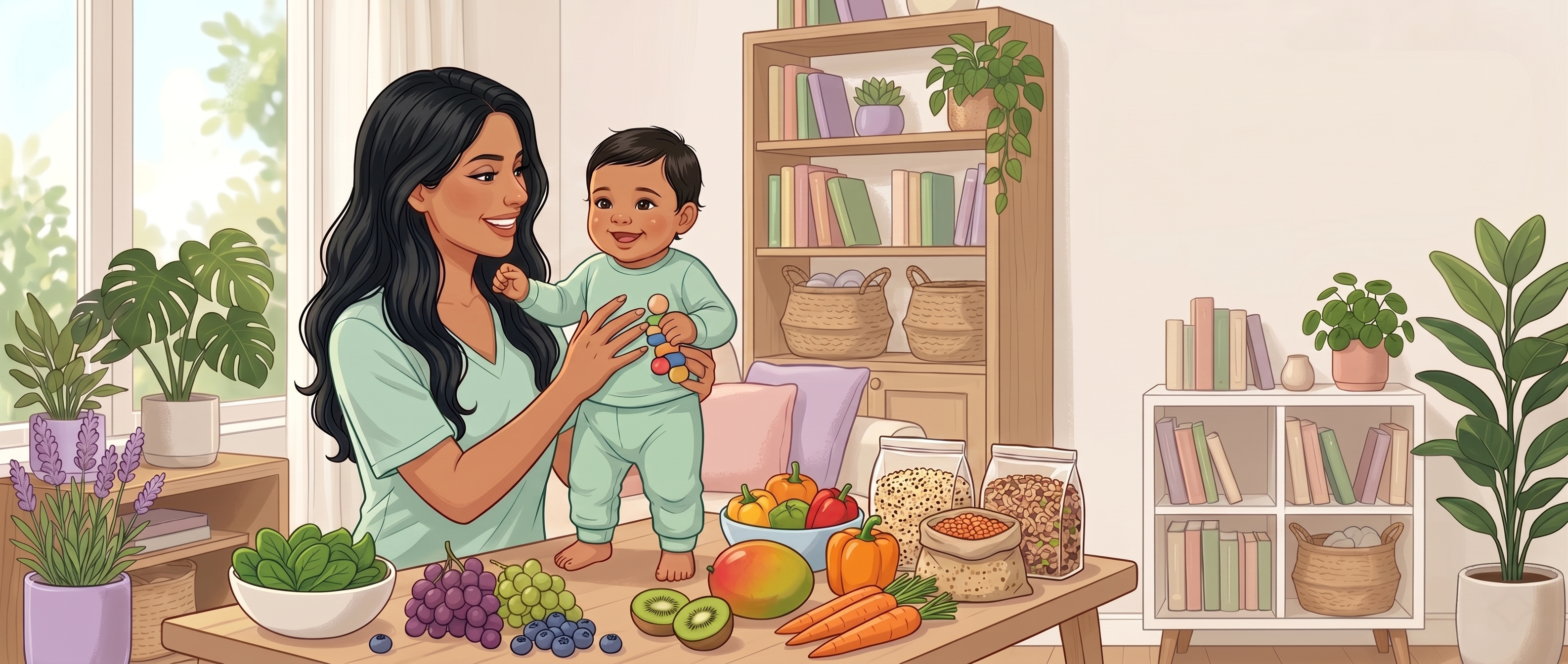 Cada alimento me ayuda a crecer